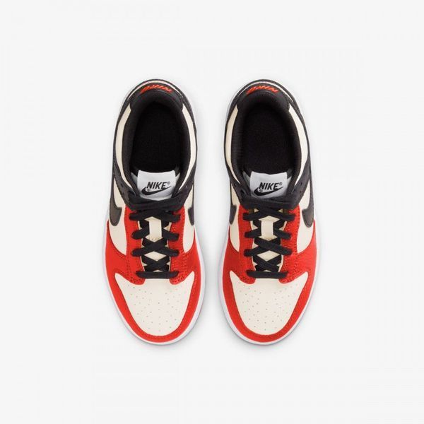 Кросівки Nike Dunk Low EMB NBA 75th Anniversary Chicago (PS) | DC9564-100 DC9564-100 фото