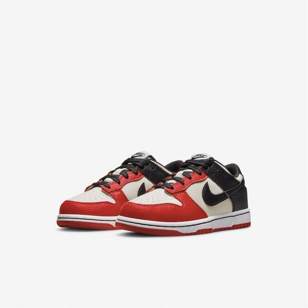Кросівки Nike Dunk Low EMB NBA 75th Anniversary Chicago (PS) | DC9564-100 DC9564-100 фото