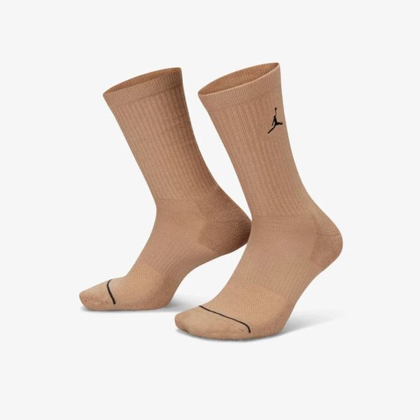 Шкарпетки Jordan Everyday Crew Socks (3 Pairs) 'Tan Purple Brown'| DX9632-905 DX9632-905 фото
