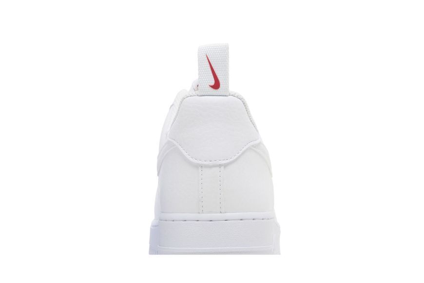 Чоловічі кросівки Nike Air Force 1 '07 'Red Mini Swoosh'| FZ7187-100 FZ7187-100 фото