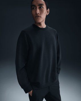 Чоловічий світшот Nike 24.7 ImpossiblySoft Dri-FIT Crew | HQ6964-010 HQ6964-010 фото