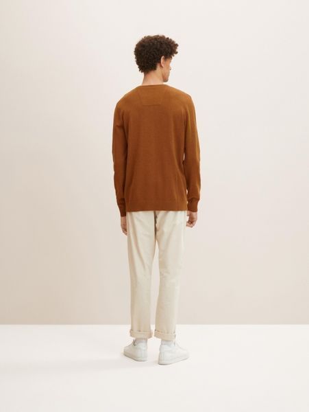 Чоловіча кофта Tom Tailor Basic crew neck sweater | 1027299-30313 1027299-30313 фото