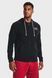 Чоловіча толстовка Under Armour Rival Terry LC FZ 'Black'| 1370409-001 1370409-001 фото 1