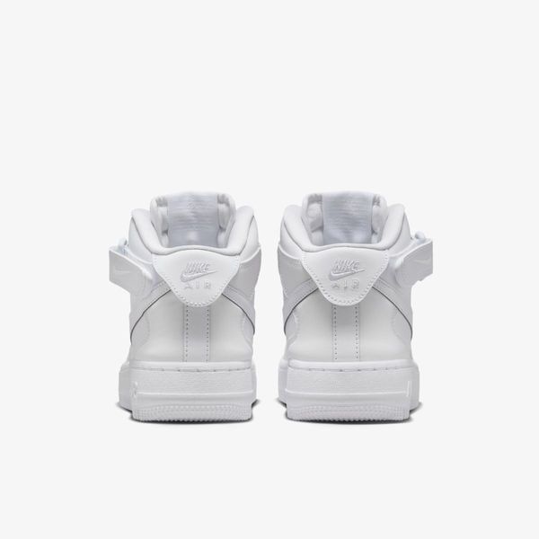 Підліткові кросівки Nike Air Force 1 Mid EasyOn SE GS 'Triple White'| FN1193-111 FN1193-111 фото