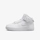 Підліткові кросівки Nike Air Force 1 Mid EasyOn SE GS 'Triple White'| FN1193-111 FN1193-111 фото 2