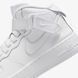 Підліткові кросівки Nike Air Force 1 Mid EasyOn SE GS 'Triple White'| FN1193-111 FN1193-111 фото 3