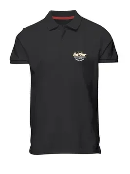Чоловіче поло Puma JJANDY POLO SS | 12223714-BLACK-PRINT:SMAL фото