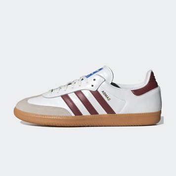 Кросівки adidas Men's Samba OG 'White Burgundy Gum'| IF3813 IF3813 фото