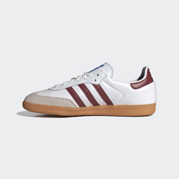 Чоловічі кросівки adidas Samba OG 'White Burgundy Gum'| IF3813 IF3813 фото