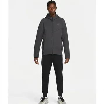 Чоловічий спортивний костюм Nike Tech Fleece Full-Zip Windrunner | FB7921-060 + FB8002-010 FB7921-060 + FB8002-010 фото