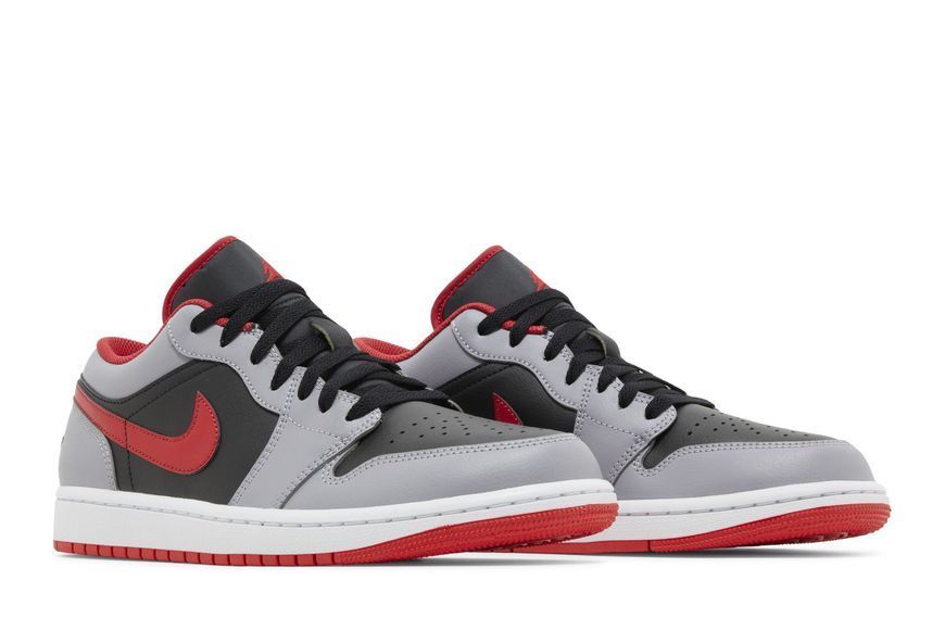Кросівки Air Jordan 1 Low 'Cement Fire Red'| 553558-060 553558-060 фото