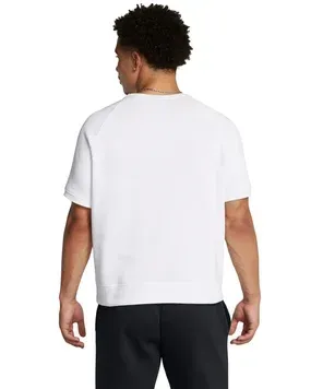 Футболка Under Armour Футболка Project Rock Icon Fleece white | 1386884 100 1386884 100 фото