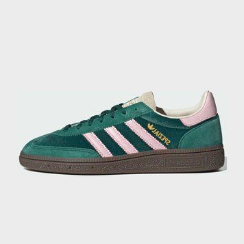 Жіночі кросівки adidas Wmns Handball Spezial 'Collegiate Green Pink Velvet'| JI2648 JI2648 фото