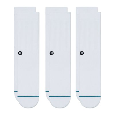 Шкарпетки Stance Icon Crew Sock 3 Pack | M556D18ICP-WHITE M556D18ICP-WHITE-l-store фото