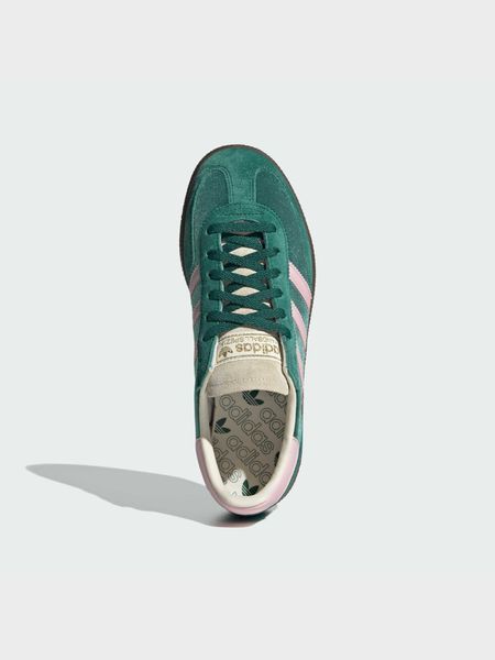 Жіночі кросівки adidas Handball Spezial 'Collegiate Green Pink Velvet'| JI2648 JI2648 фото