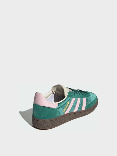 Жіночі кросівки adidas Handball Spezial 'Collegiate Green Pink Velvet'| JI2648 JI2648 фото