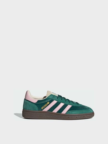 Жіночі кросівки adidas Handball Spezial 'Collegiate Green Pink Velvet'| JI2648 JI2648 фото