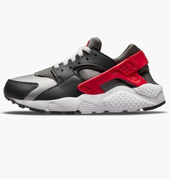 Кросівки Nike Air Huarache Run GS Smoke Grey University Red | 654275-041 654275-041 фото