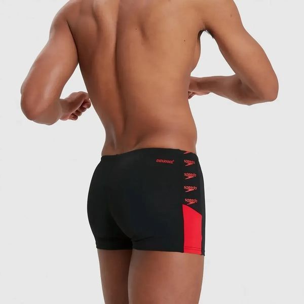 Чоловічі плавки Speedo Boom Logo Splice Asht Am Black/Red | 8-12823C728 8-12823C728 фото