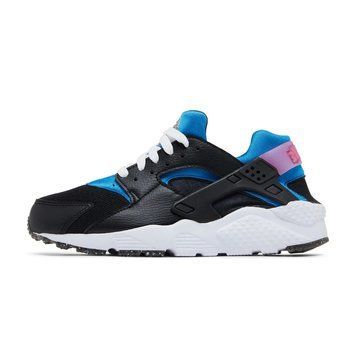 Підліткові кросівки Nike Huarache Run GS 'Black Light Photo Blue'| DR0166-001 фото