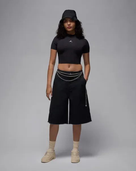 Жіночі шорти Nike Flight Chicago Big Shorts | HJ0090-010 фото