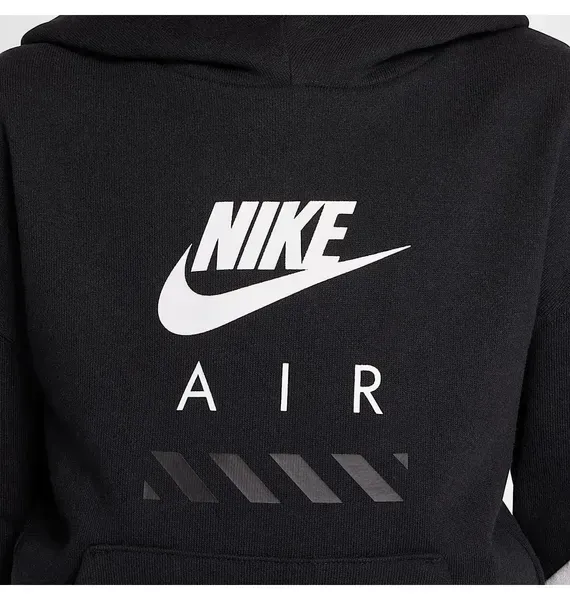 Дитячий худі Nike Air Flc Black | HF8812-010 фото