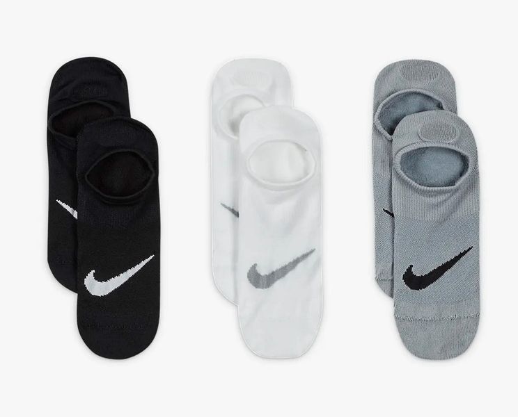 Шкарпетки Nike Everyday Plus Lightweight Training Footie (3 Pairs) | SX5277-927 SX5277-927 фото