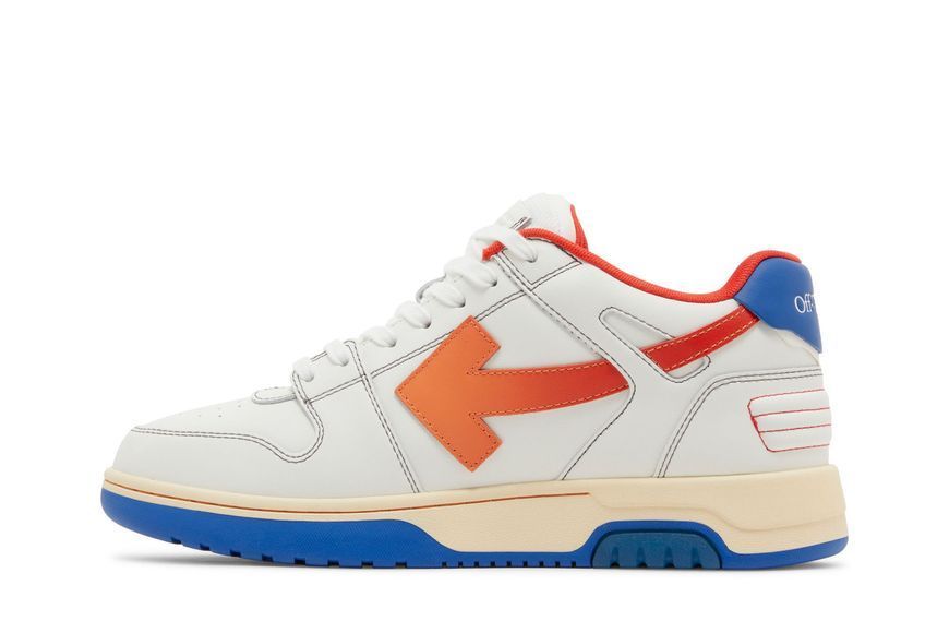 Кросівки Off-White Out Of Office 'Contrast Stitching - White Red'| OMIA189S24LEA0120125 OMIA189S24LEA0120125 фото