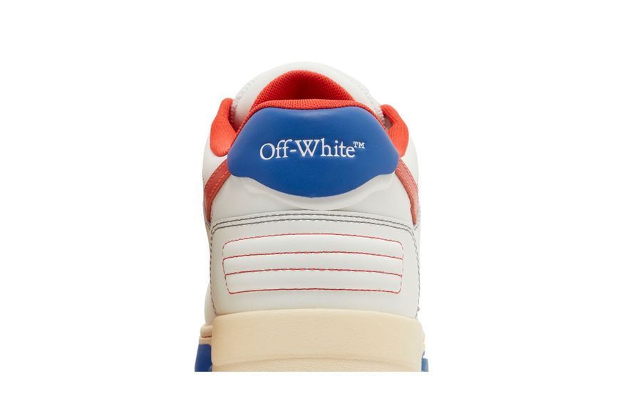 Кросівки Off-White Out Of Office 'Contrast Stitching - White Red'| OMIA189S24LEA0120125 OMIA189S24LEA0120125 фото