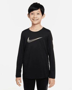 Дитяча футболка Nike Kids' Long-Sleeve T-Shirt | DQ8811-010 DQ8811-010 фото