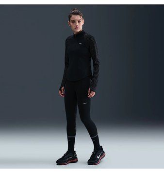 Жіночі легінси Nike Лосини Nk Df Tempo Hr 7/8 Tght Black | HV3749-010 HV3749-010 фото