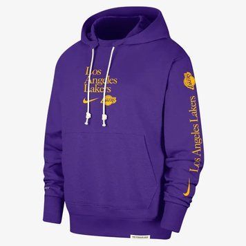 Худі Nike Los Angeles Lakers Standard Issue Courtside Dri-Fit Nba Hoodie Violet | FD8594-504 FD8594-504 фото