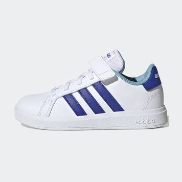 Дитячі кросівки adidas Grand Court Strap Little Kid 'White Lucid Blue'| HP8915 HP8915 фото