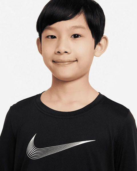 Дитяча футболка Nike Kids' Long-Sleeve T-Shirt | DQ8811-010 DQ8811-010 фото