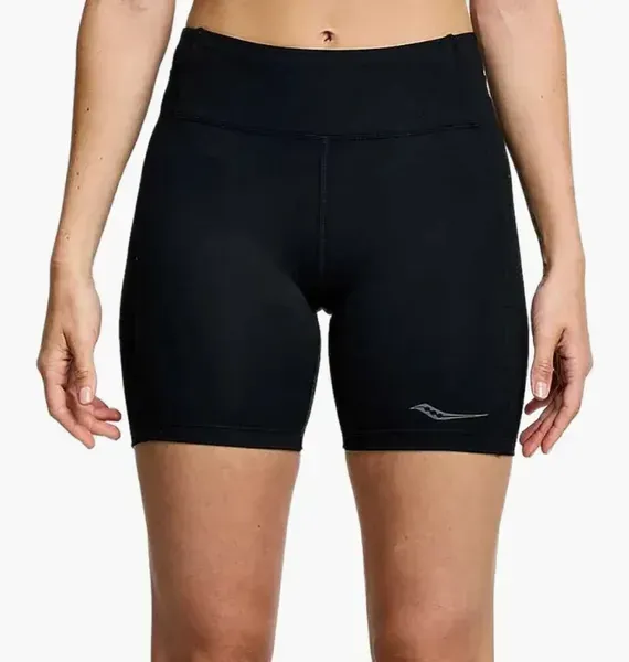 Жіночі шорти Saucony Fortify 6 Short Black | SAW800451-BK фото