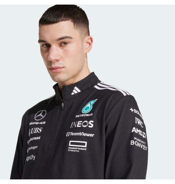 Чоловіча кофта adidas Mercedes-Amg Petronas Formula One Team Performance Black | JV5745 JV5745 фото