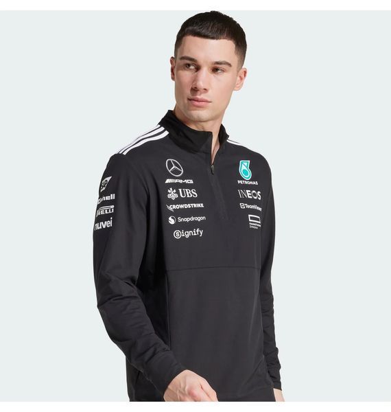 Чоловіча кофта adidas Mercedes-Amg Petronas Formula One Team Performance Black | JV5745 JV5745 фото