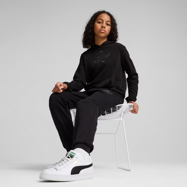 Штани Puma ESS SCRIPT Sweatpants 128 | 68580701 68580701 фото
