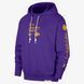 Худі Nike Los Angeles Lakers Standard Issue Courtside Dri-Fit Nba Hoodie Violet | FD8594-504 FD8594-504 фото 1
