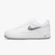 Чоловічі кросівки Nike Air Force 1 Low 'Color of the Month - White Silver' 'Color Of The Month - White Silver'| DZ6755-100 DZ6755-100 фото 1