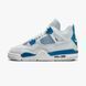 Кросівки Jordan 4 Retro Military Blue (2024) (GS) | HF4281-141 HF4281-141 фото 1