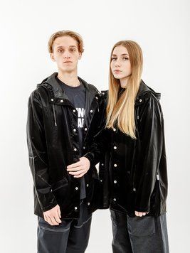 Жіноча куртка Rains | 1201-VELVETBLACK 1201-VELVETBLACK фото
