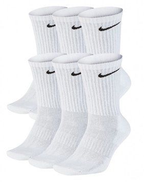 Шкарпетки Nike Everyday Cushion Crew Socks 6PR-BD | SX7666-100 SX7666-100 фото