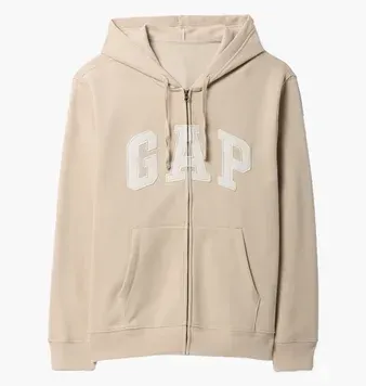 Чоловіча толстовка Gap Logo Zip Hoodie | 683050081 фото
