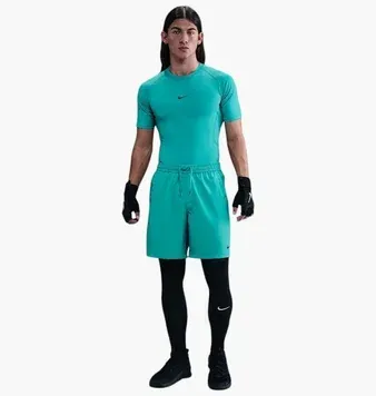 Чоловіча футболка Nike Pro Dri-FIT Tight Short-Sleeve Fitness Top | FB7932-345 фото