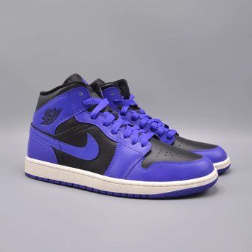 Кросівки unisex Jordan Air Air 1 Mid Violet 42 | BQ6472-051 BQ6472-051 фото
