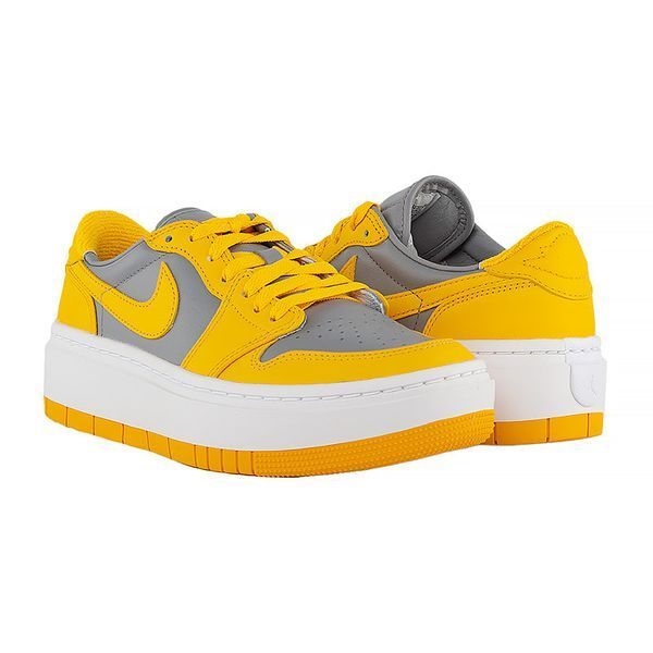 Жіночі кросівки Jordan 1 Elevate Low 'Cement Grey Varsity Maize'| DH7004-017 DH7004-017 фото