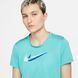 Жіноча футболка Nike Dri-Fit Swoosh Run Light Blue | DD6478-392 DD6478-392 фото 6
