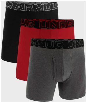 Чоловічі труси Under Armour Performance Cotton 6" 3-Pack Boxerjock | 1383889-025 1383889-025 фото