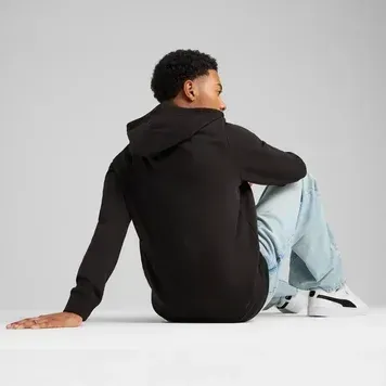 Чоловічий худі Puma ESS Full-Zip Hoodie L | 68259201 фото